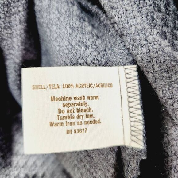 Decree textured blazer top gray size medium - Picture 7 of 7